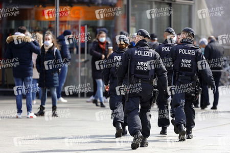 Corona-Kontrollen in Köln