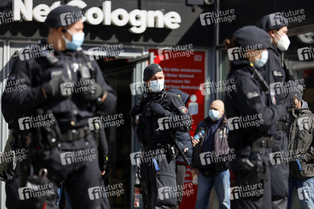 Corona-Kontrollen in Köln