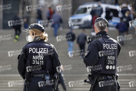 Corona-Kontrollen in Köln