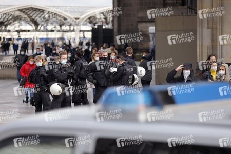 Corona-Kontrollen in Köln