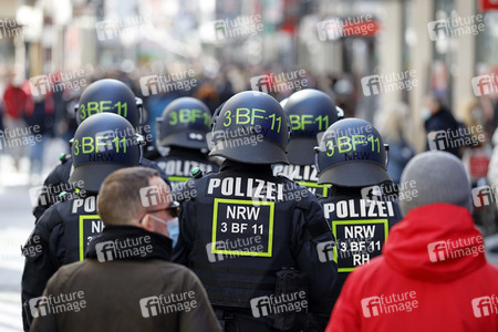 Corona-Kontrollen in Köln