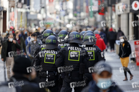 Corona-Kontrollen in Köln