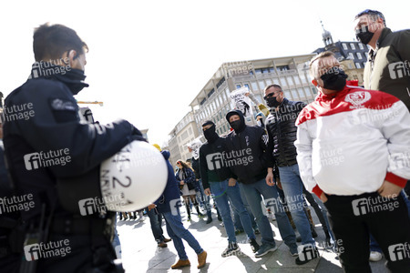 Demo gegen Corona-Maßnahmen in Köln