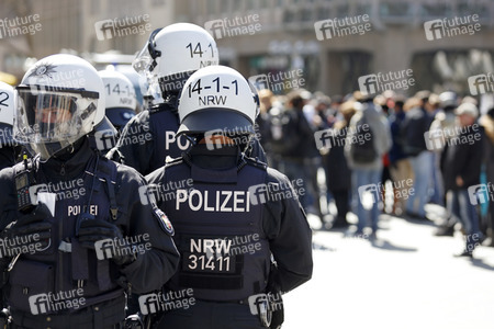 Demo gegen Corona-Maßnahmen in Köln