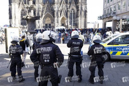 Demo gegen Corona-Maßnahmen in Köln