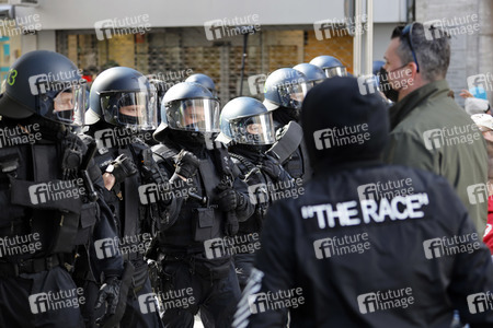Demo gegen Corona-Maßnahmen in Köln