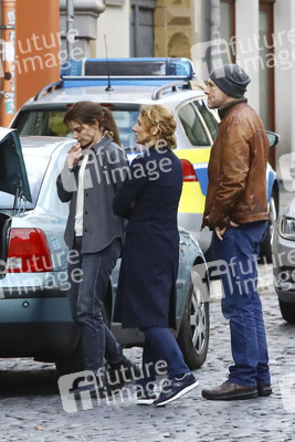 Dreharbeiten zum TV-Film 'Wolfsland' in Görlitz