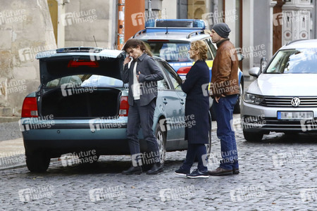 Dreharbeiten zum TV-Film 'Wolfsland' in Görlitz