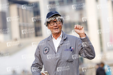 Dreharbeiten zu 'Hausmeister Robert Götz Matuschewski' in Berlin