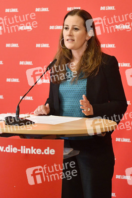 Pressekonferenz mit Janine Wissler in Berlin