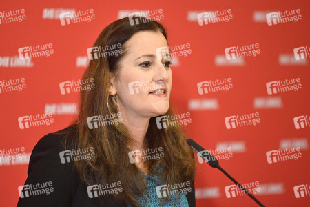 Pressekonferenz mit Janine Wissler in Berlin