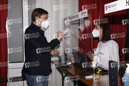 Eröffnung eines Schnelltestzentrums in Kirchheim