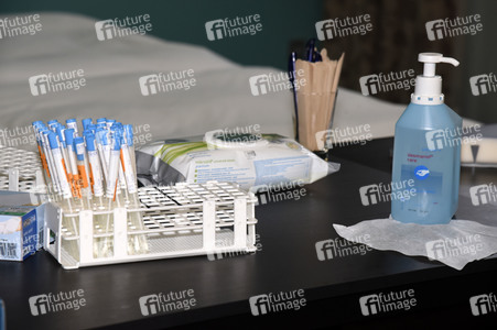 Eröffnung eines Schnelltestzentrums in Kirchheim