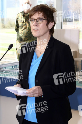 Pressetermin mit Annegret Kramp-Karrenbauer und Michael Kretschmer in Boxberg