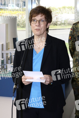 Pressetermin mit Annegret Kramp-Karrenbauer und Michael Kretschmer in Boxberg