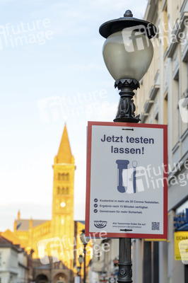 Symbolfoto Corona-Test