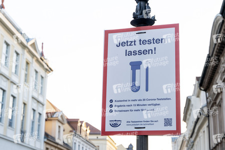 Symbolfoto Corona-Test