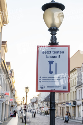 Symbolfoto Corona-Test