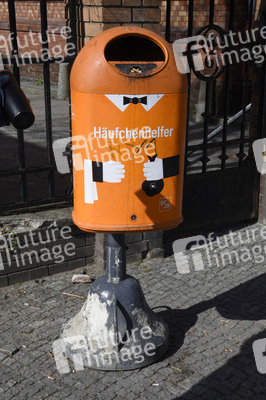 Symbolfoto Berliner Mülleimer