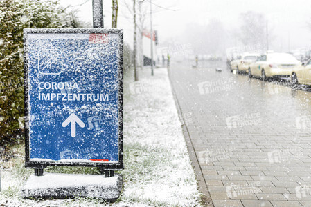 Impfzentrum in Nürnberg