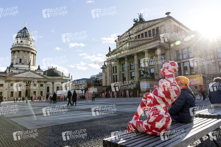 Mahnmal zur Coronakrise von Dennis Josef Meseg in Berlin