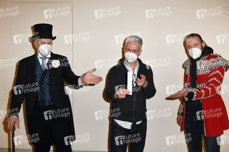 Fototermin mit dem Ensemble von 'Vorhang auf für Cyrano' in Berlin