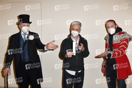 Fototermin mit dem Ensemble von 'Vorhang auf für Cyrano' in Berlin