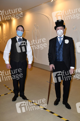 Fototermin mit dem Ensemble von 'Vorhang auf für Cyrano' in Berlin