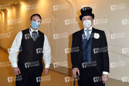 Fototermin mit dem Ensemble von 'Vorhang auf für Cyrano' in Berlin