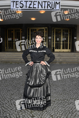 Fototermin mit dem Ensemble von 'Vorhang auf für Cyrano' in Berlin