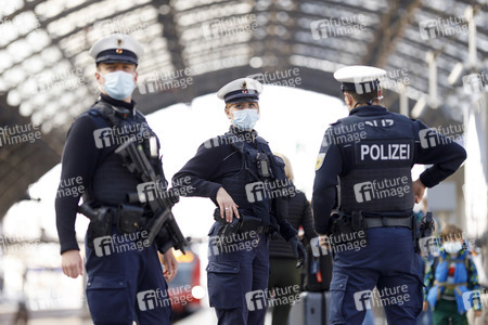Polizeieinsatz am Hauptbahnhof in Köln