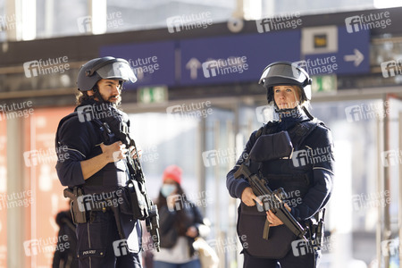 Polizeieinsatz am Hauptbahnhof in Köln