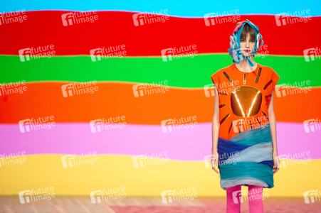 Agatha Ruiz de la Prada Fashion Show auf der 73. Mercedes-Benz Fashion Week Madrid