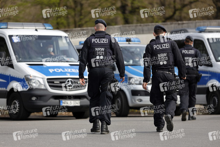 Beerdigung eines hochrangigen Clan-Mitglieds in Leverkusen