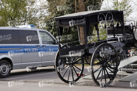 Beerdigung eines hochrangigen Clan-Mitglieds in Leverkusen