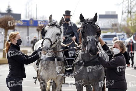 Beerdigung eines hochrangigen Clan-Mitglieds in Leverkusen