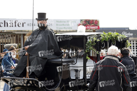 Beerdigung eines hochrangigen Clan-Mitglieds in Leverkusen