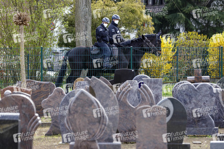 Beerdigung eines hochrangigen Clan-Mitglieds in Leverkusen