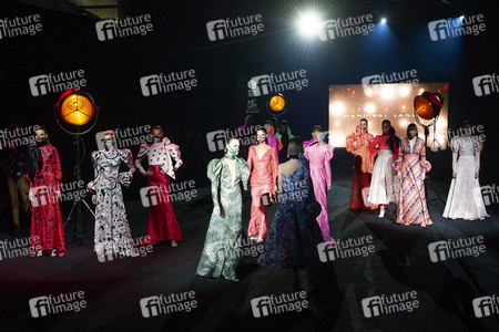 Hannibal Laguna Fashion Show auf der 73. Mercedes-Benz Fashion Week Madrid