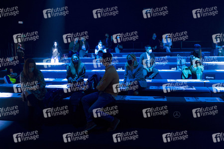 Isabel Sanchis Fashion Show auf der 73. Mercedes-Benz Fashion Week Madrid