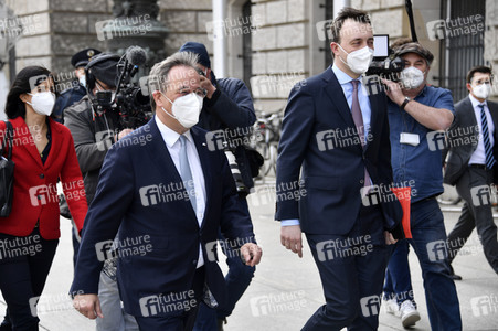 Ankunft zur CDU Fraktionssitzung in Berlin