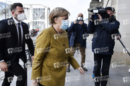 Ankunft zur CDU Fraktionssitzung in Berlin