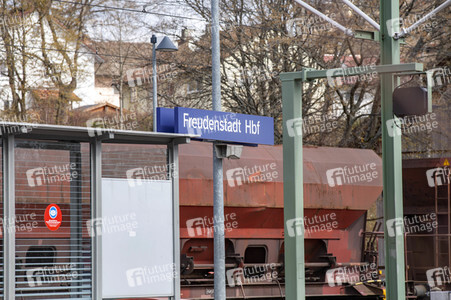 Der Hauptbahnhof in Freudenstadt
