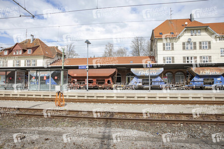Der Hauptbahnhof in Freudenstadt