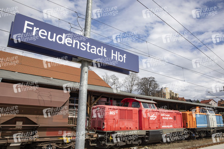 Der Hauptbahnhof in Freudenstadt