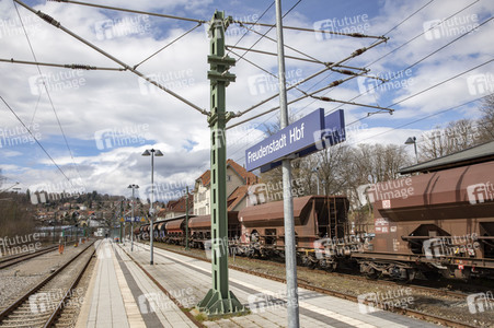 Der Hauptbahnhof in Freudenstadt