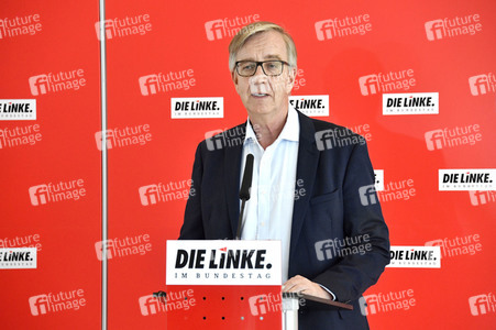 Pressestatement der Partei Die Linke in Berlin