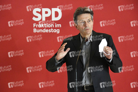 Pressestatement der SPD in Berlin