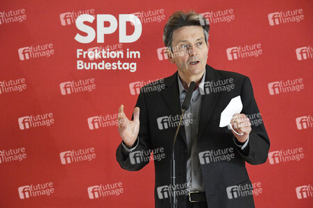 Pressestatement der SPD in Berlin