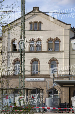 Der Hauptbahnhof in Tübingen